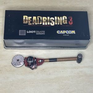 Dead Rising 3 Loot Crate Exclusive Bloody Sledgehammer & Saw Collectible Ink Pen